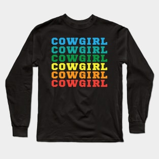 Cowgirl Long Sleeve T-Shirt